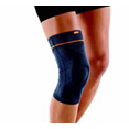 ברכייה אלסטית עם סיליקון - Knitted patella & liagment knee support new