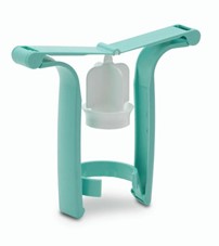 Manual pump handle for the manual breast pump