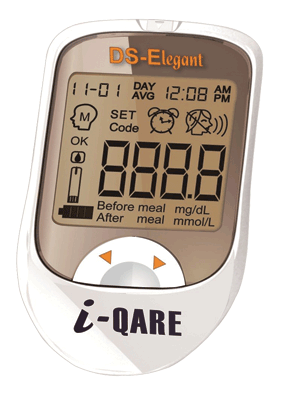 מד סוכר מדבר i-Qare